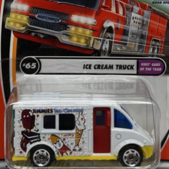 Matchbox # 65 Cool Calories Jimmies Ice Cream Truck 2001 Vintage - Picture 10 of 10